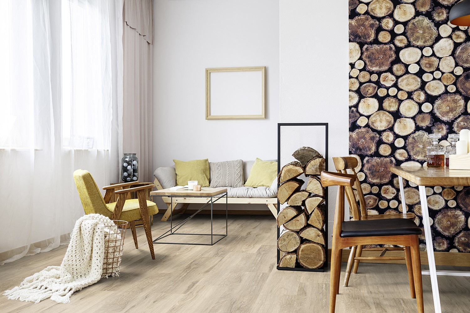 Lame vinyle à Clipser Senso Premium Clic xl Authentic Blond - GERFLOR